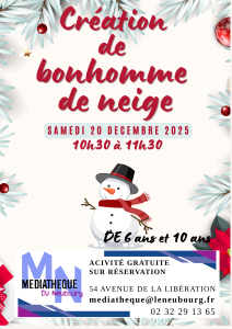 Creation de bonhomme de neige 2